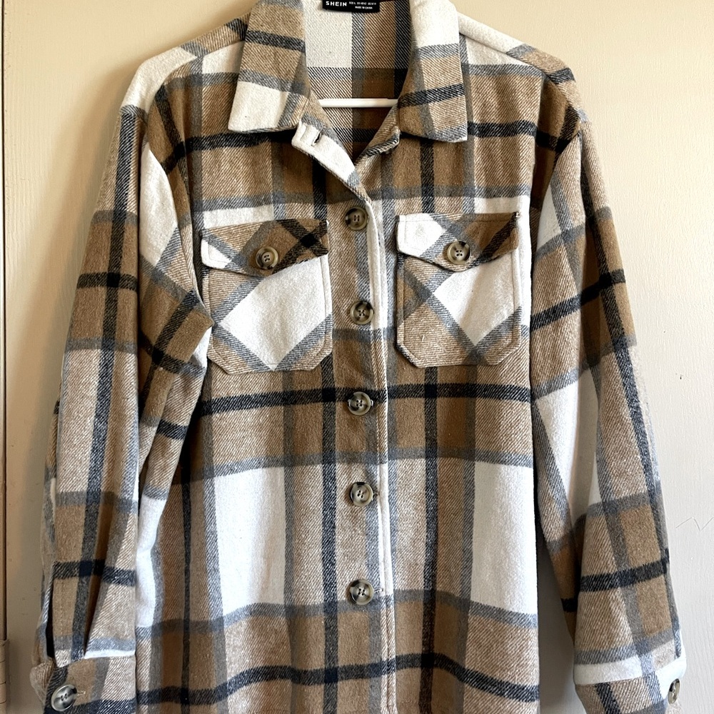Shein shacket NWOT!
